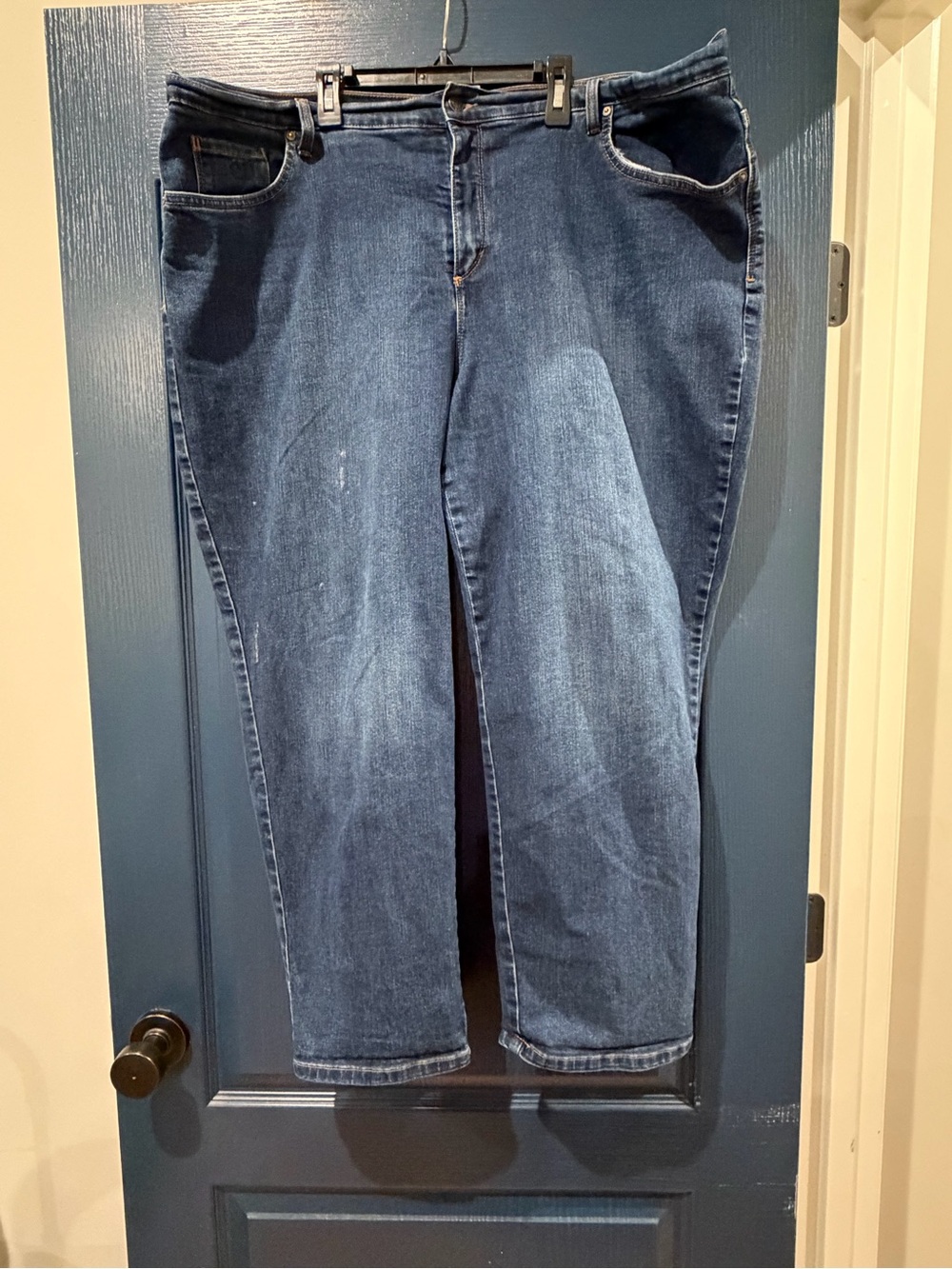 Gloria Vanderbilt Dark Blue Relaxed Jeans